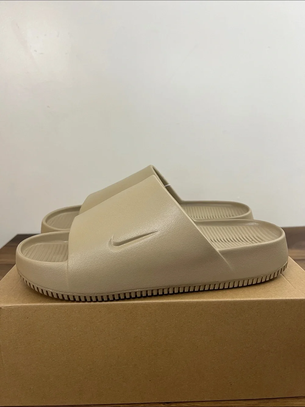 Nike Calm Slide Men’s Size 12 Beige FD4116-201_6